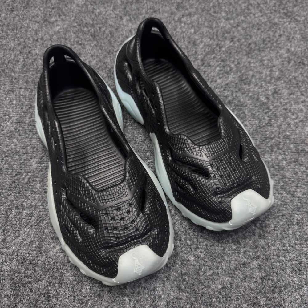 SIA Collective Slip On Shoes Mens 6 Black Mint Gorpcore Futuristic Streetwear